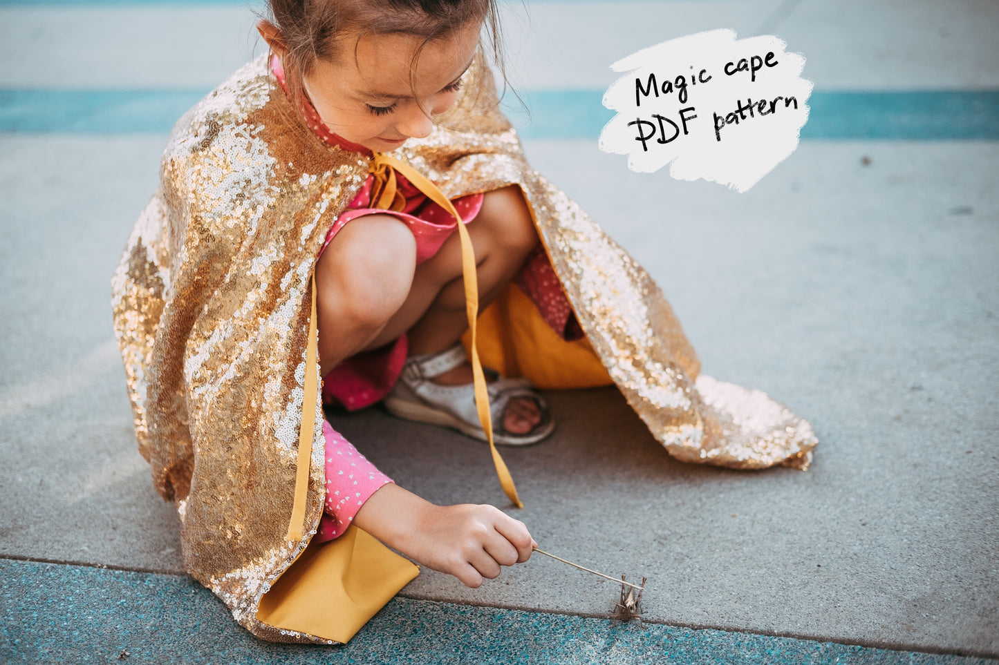 Magic Cape Pattern, DIY kids cloak