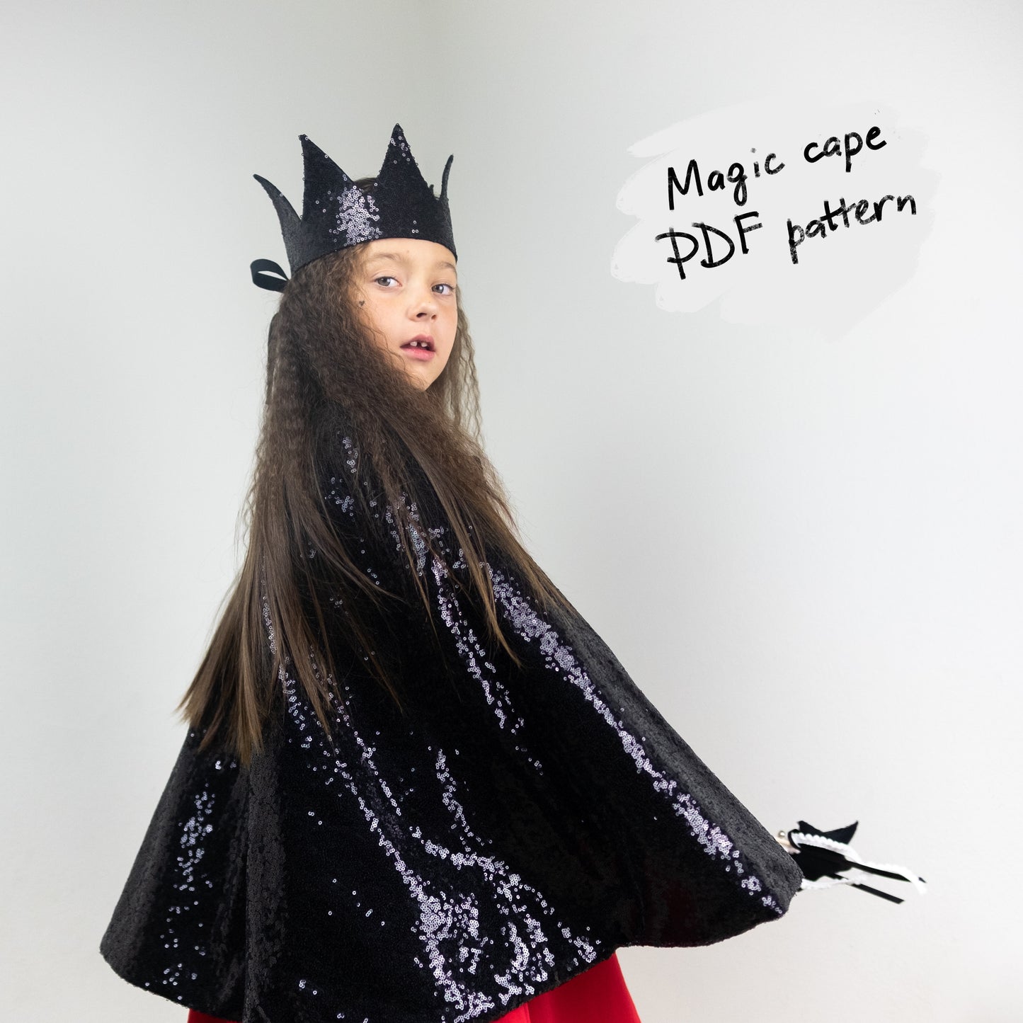 Magic Cape Pattern, DIY kids cloak