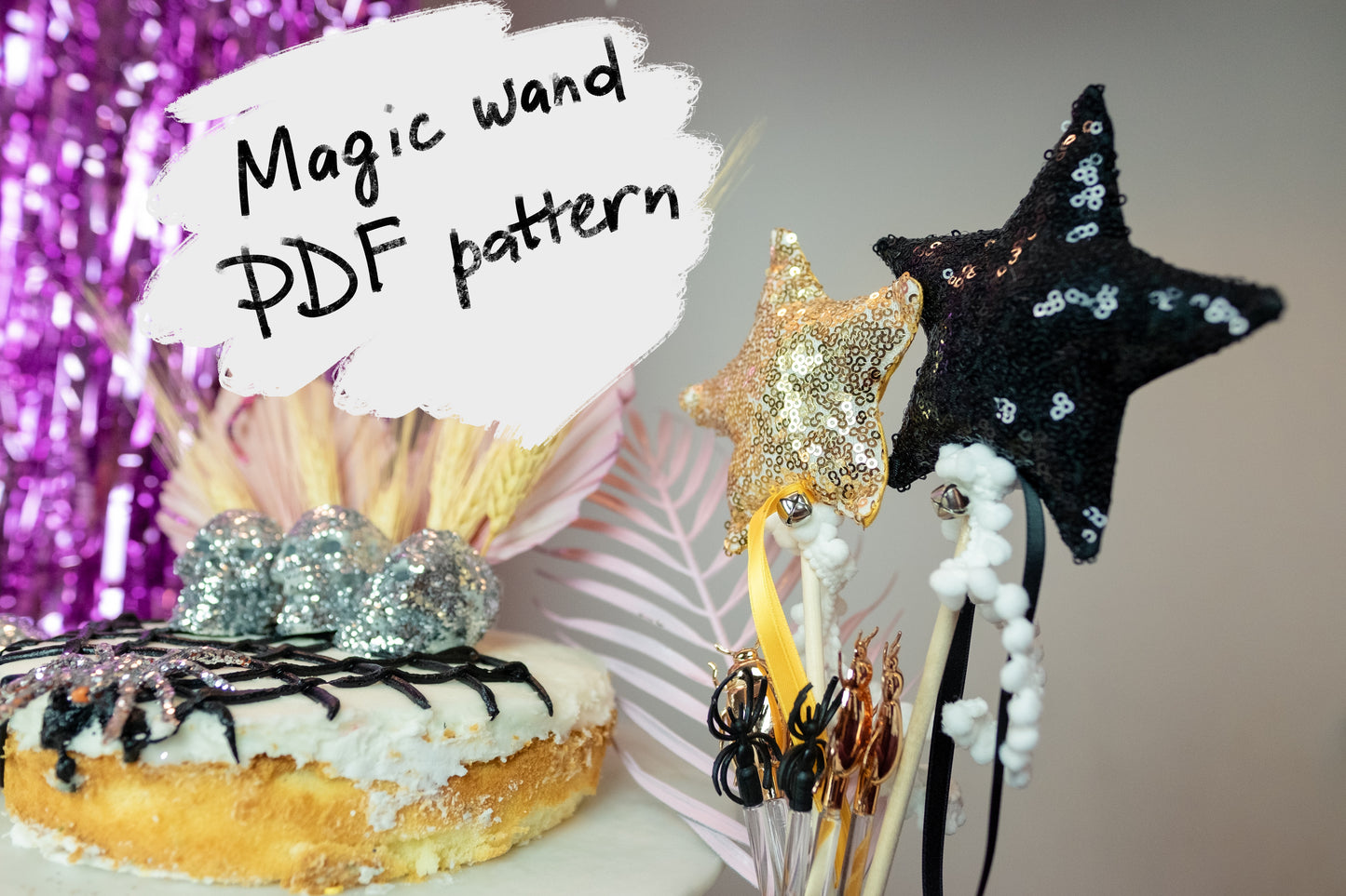 Magic Wand Pattern, DIY star wand