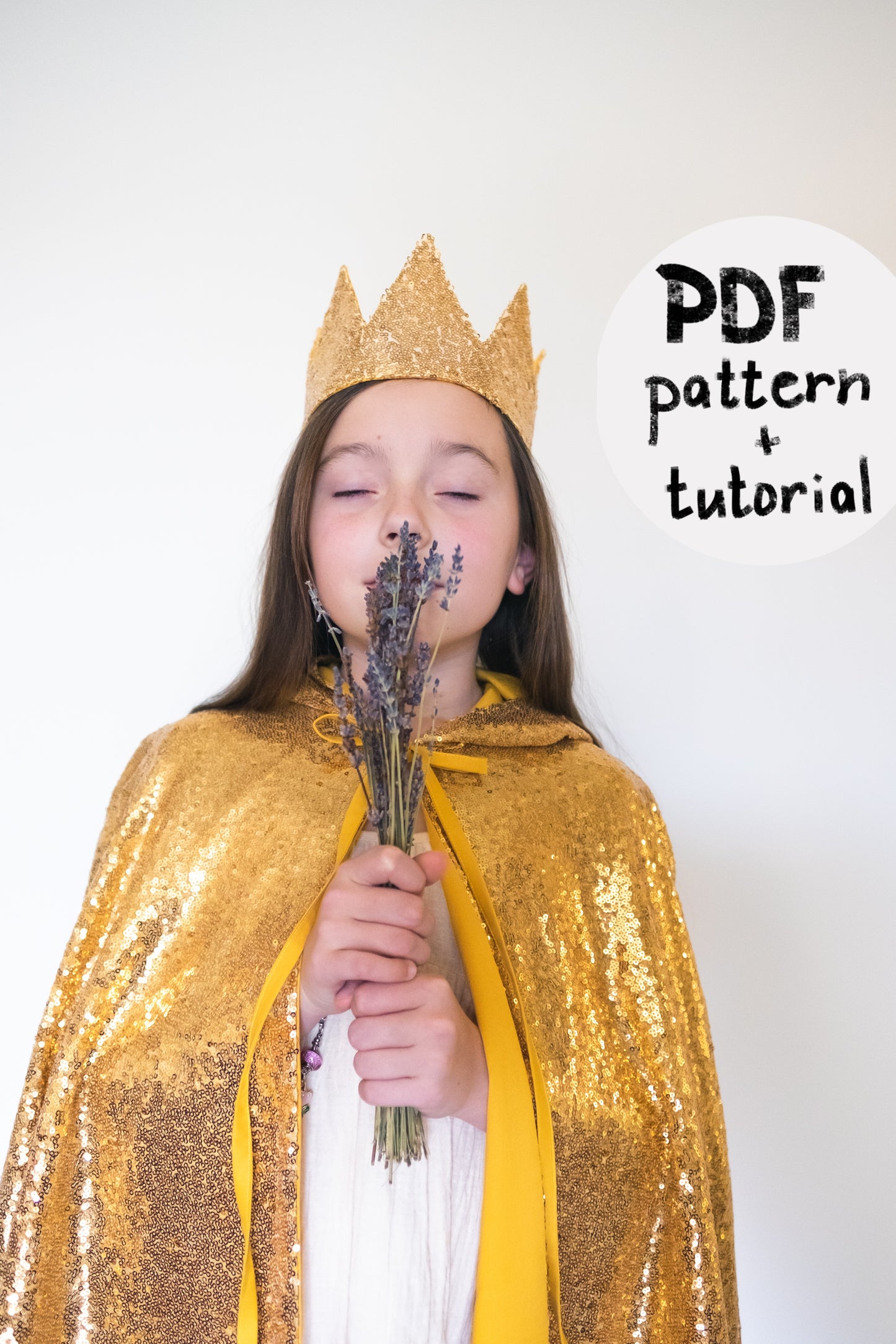 Hooded Cape Pattern, DIY kids cloak