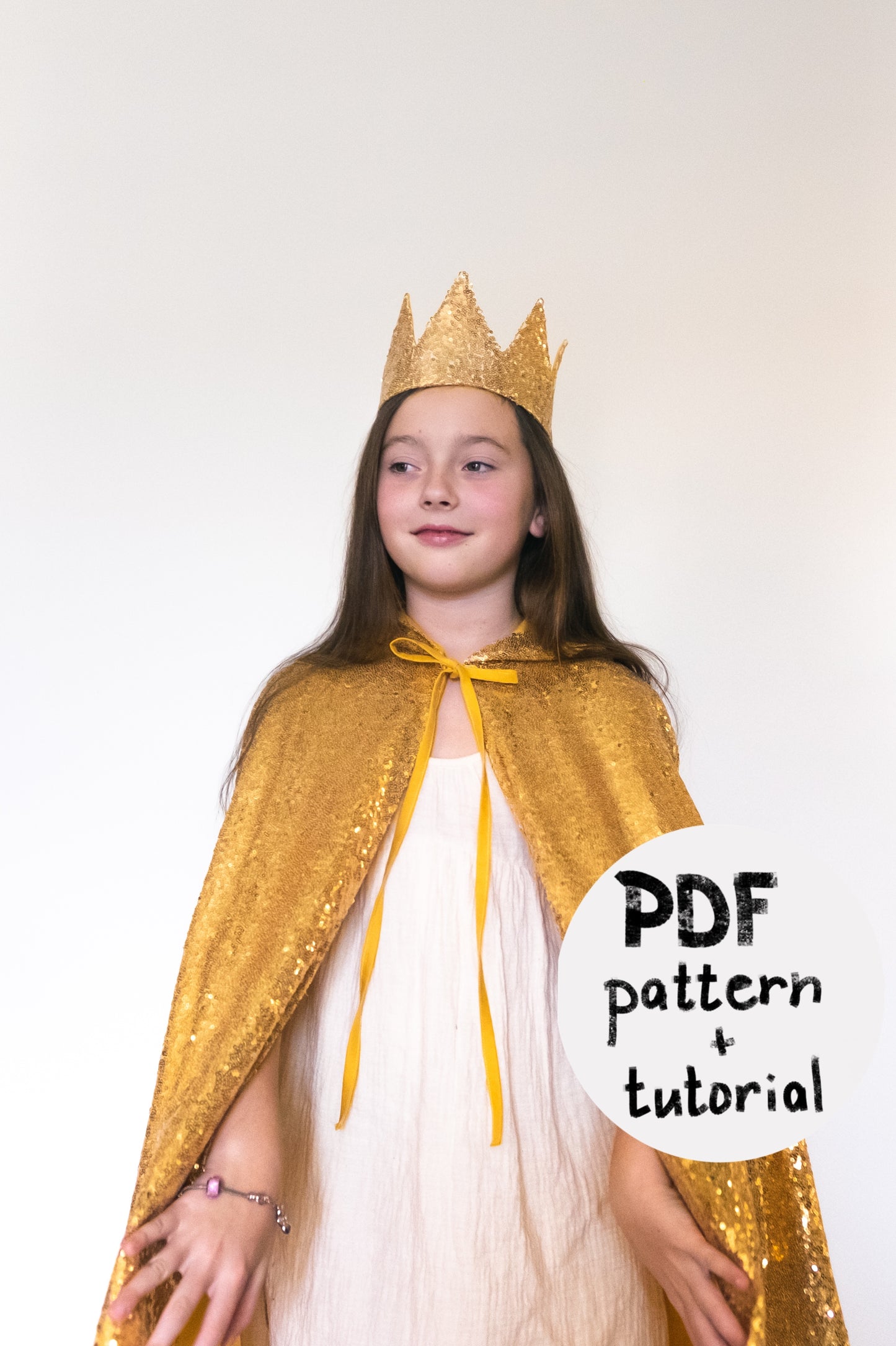 Hooded Cape Pattern, DIY kids cloak