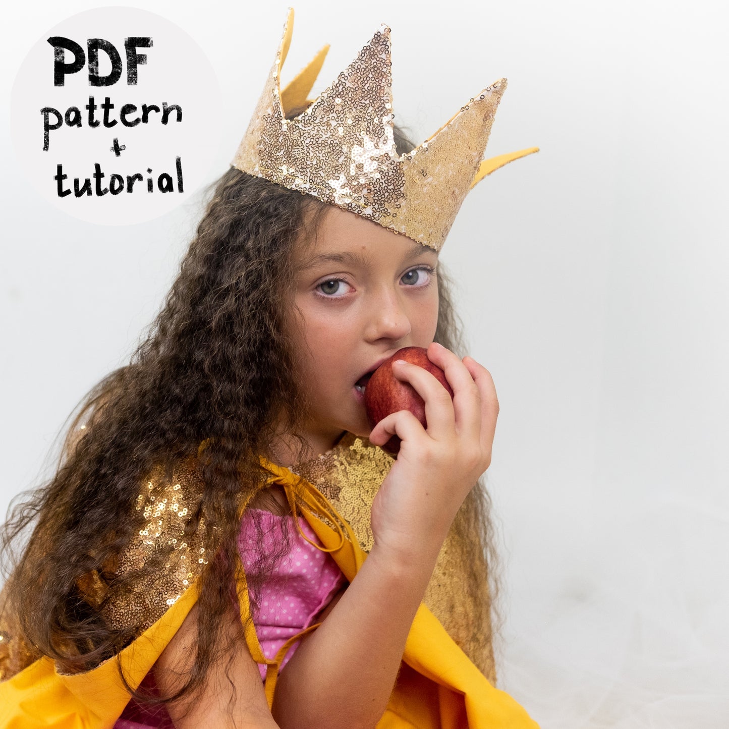 Magic Crown Pattern, DIY fabric crown