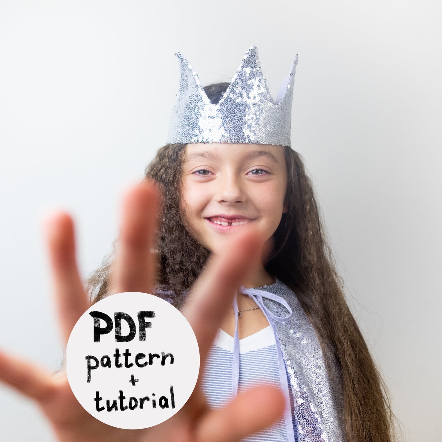 Magic Crown Pattern, DIY fabric crown