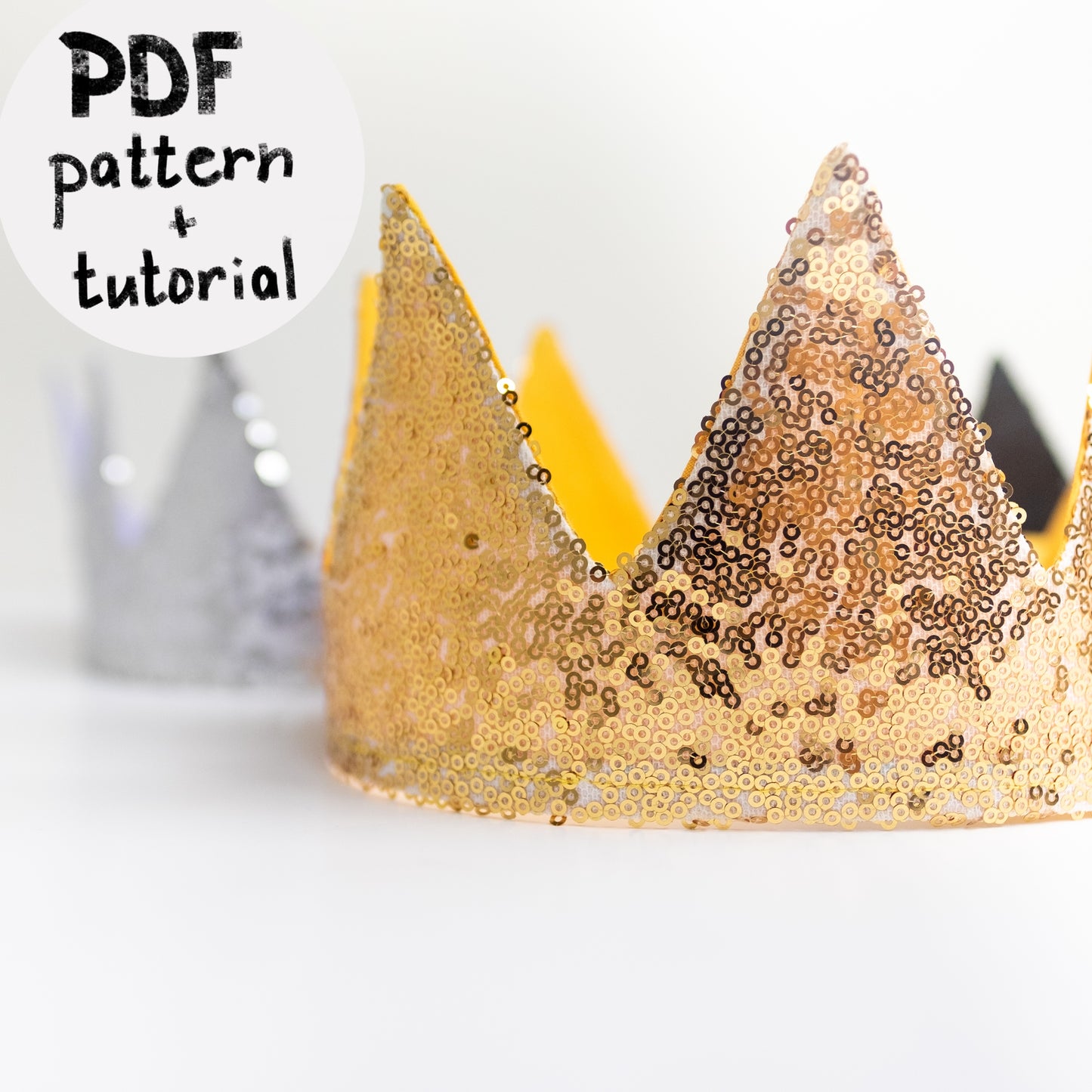 Magic Crown Pattern, DIY fabric crown